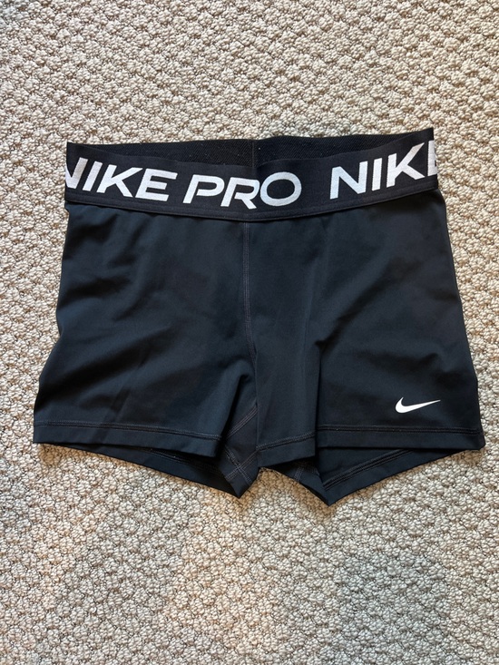 Nike Pants - Nike Pro Dri-FIT Women’s Compression Shorts Size Medium Black White